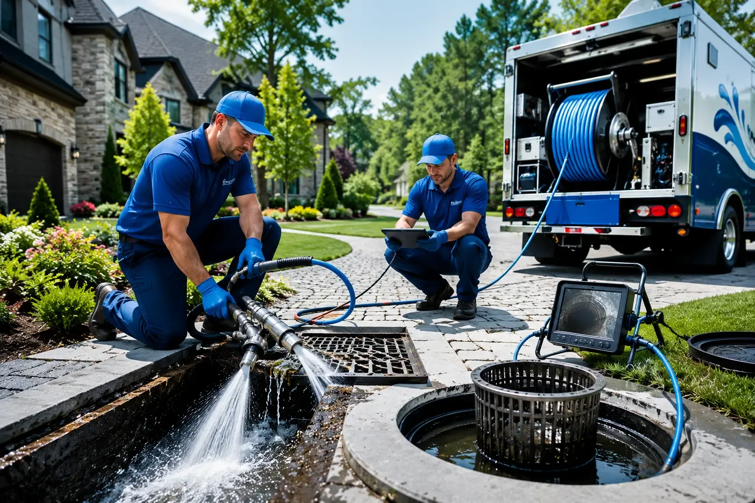 Local outdoor drain cleaning professionals in Casco, MI