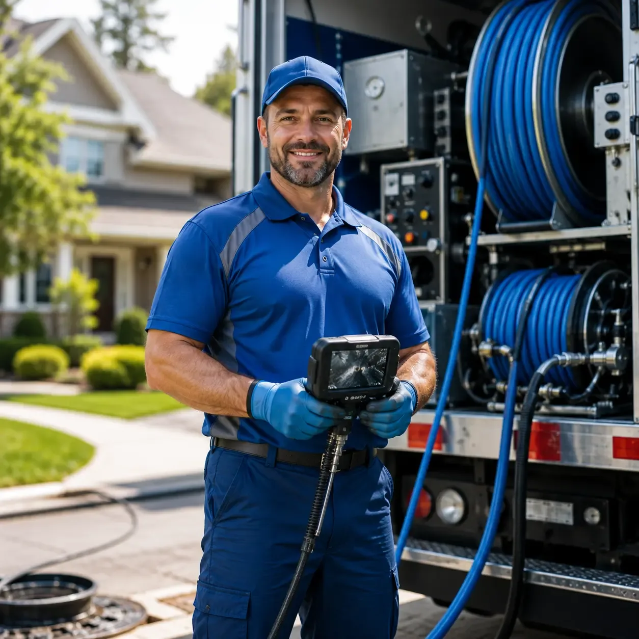 Local outdoor drain cleaning specialists in Casco, MI